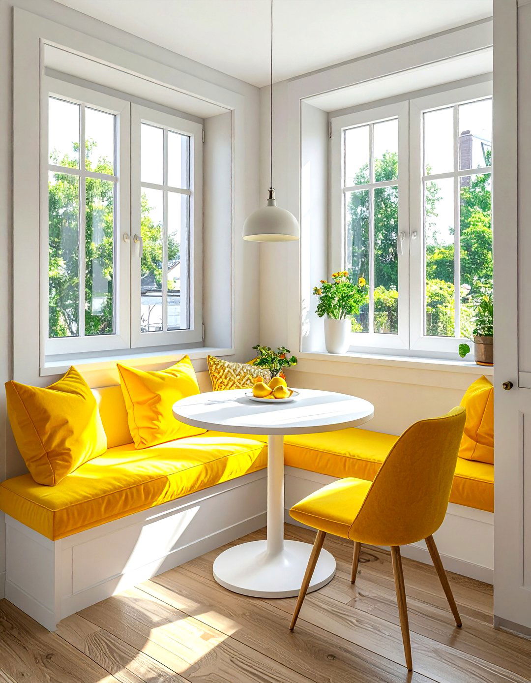 Casual Breakfast Nook - 30 transformed dining room ideas