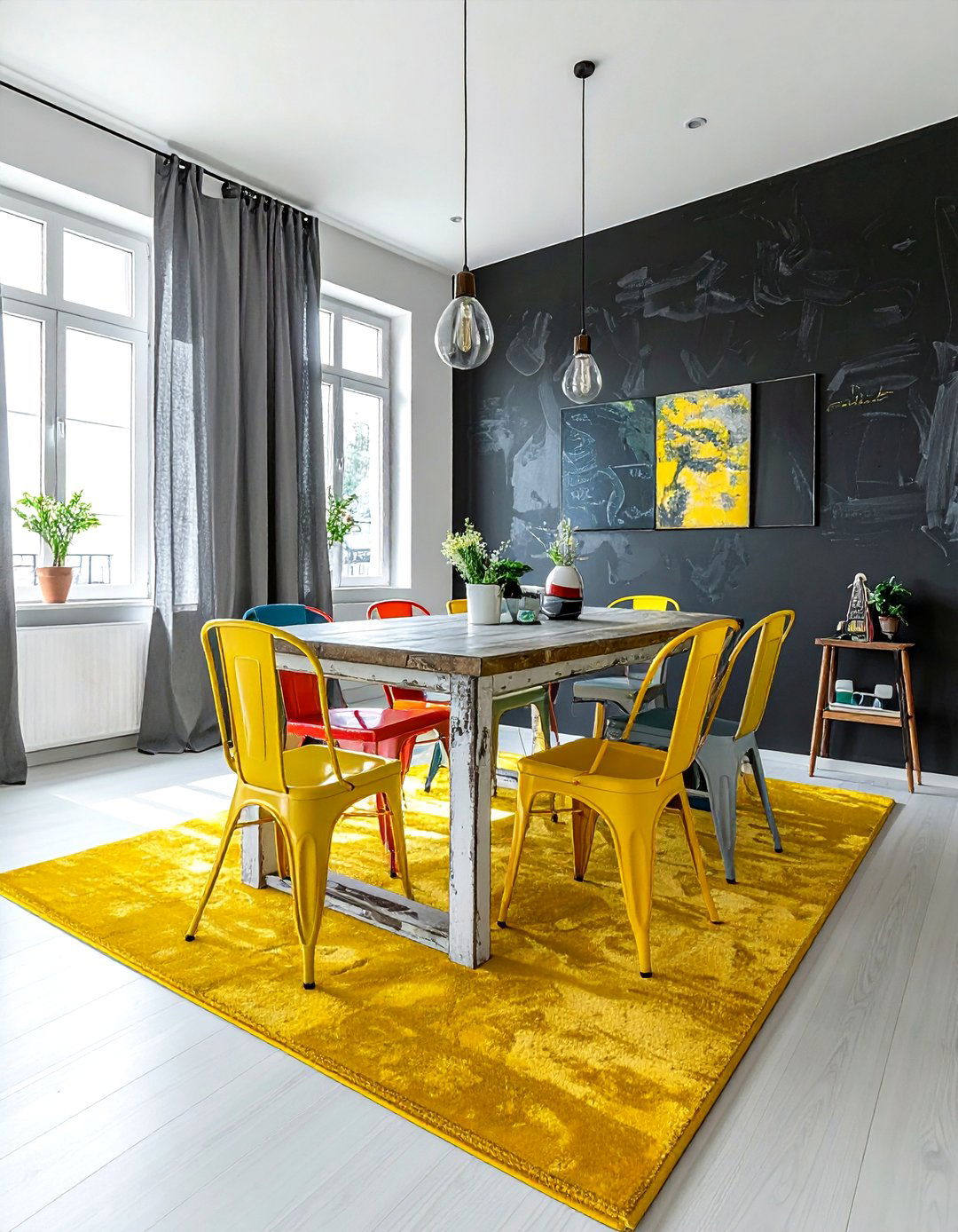 Casual Dining Room - 30 rectangular dining room ideas