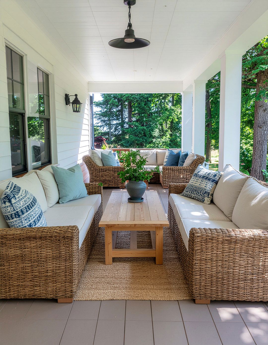 Casual Porch Dining - 30 porch dining ideas