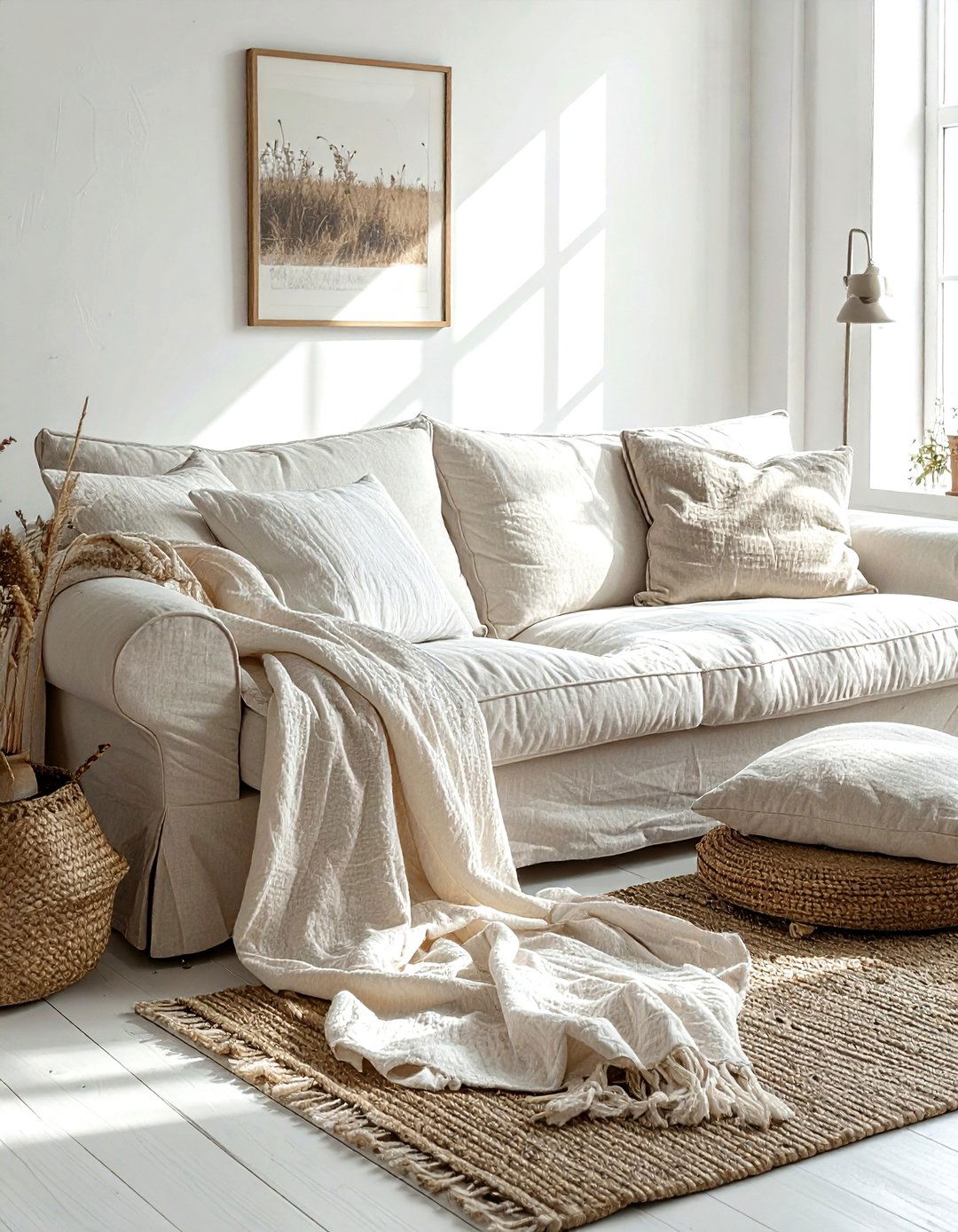 Casual Toss Style - 30 living room blanket styling ideas