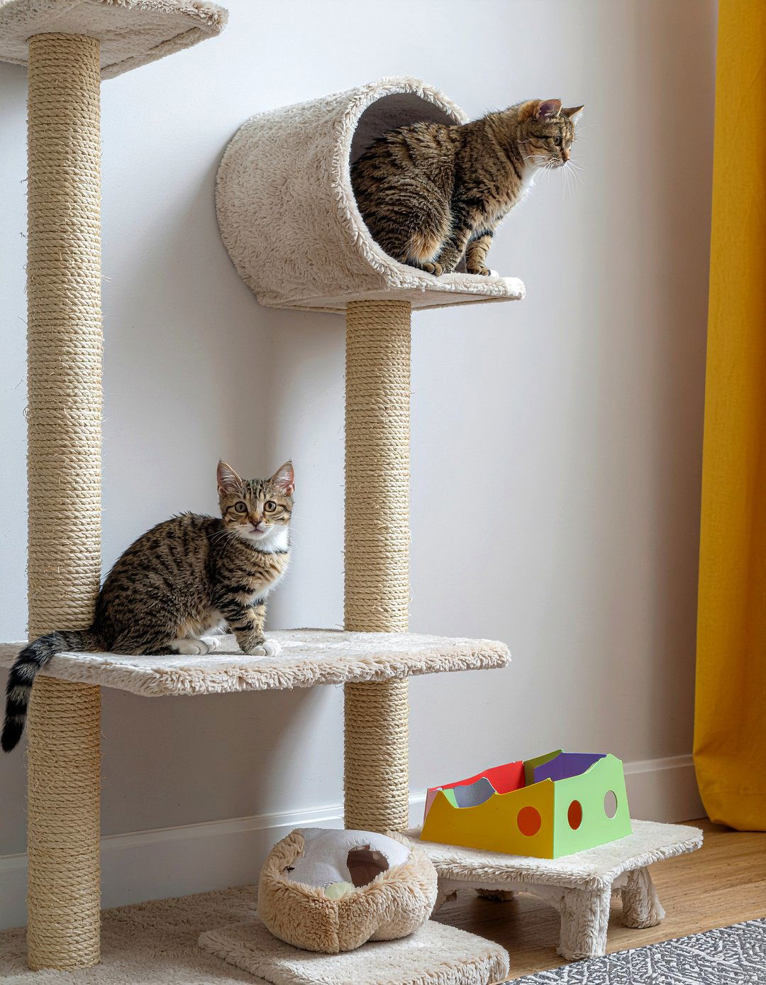 Cat Activity Center - 30 cat living room ideas