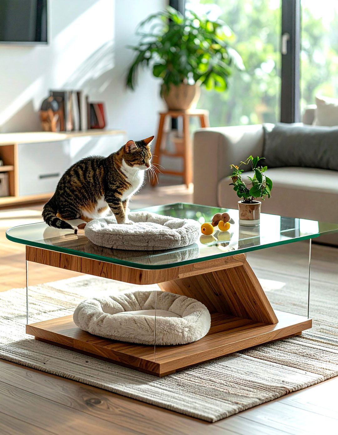 Cat Friendly Coffee Table - 30 cat-friendly decor ideas