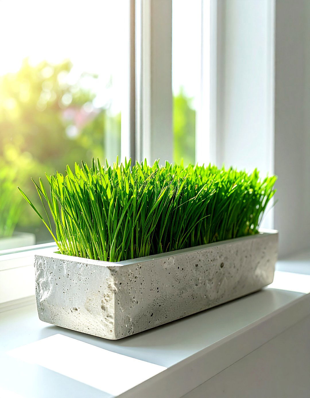Cat Grass Planter - 30 cat-friendly decor ideas