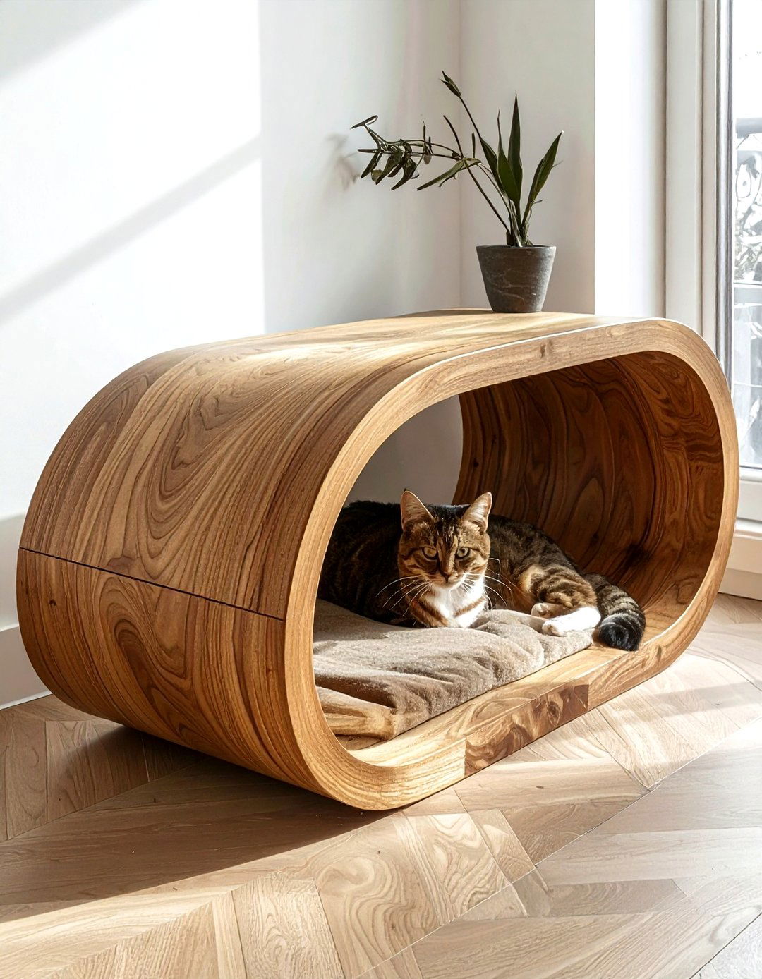 Cat Tunnel Furniture - 30 cat-friendly decor ideas