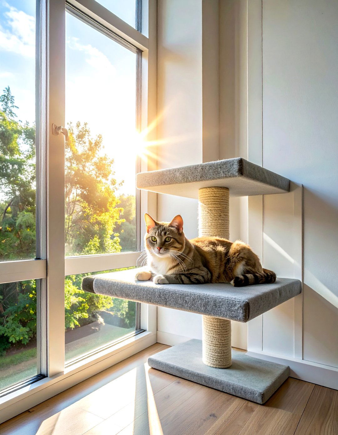 Cat Window Perch - 30 cat-friendly decor ideas
