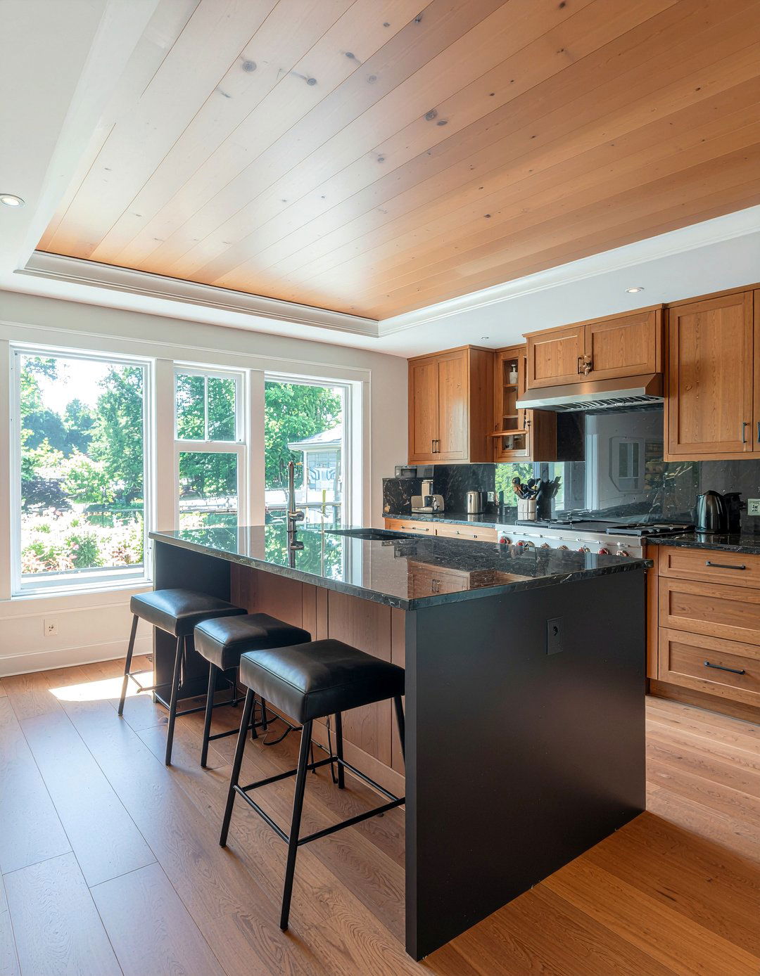 Cedar Shiplap Kitchen Ceiling - 30 kitchen shiplap ceiling ideas