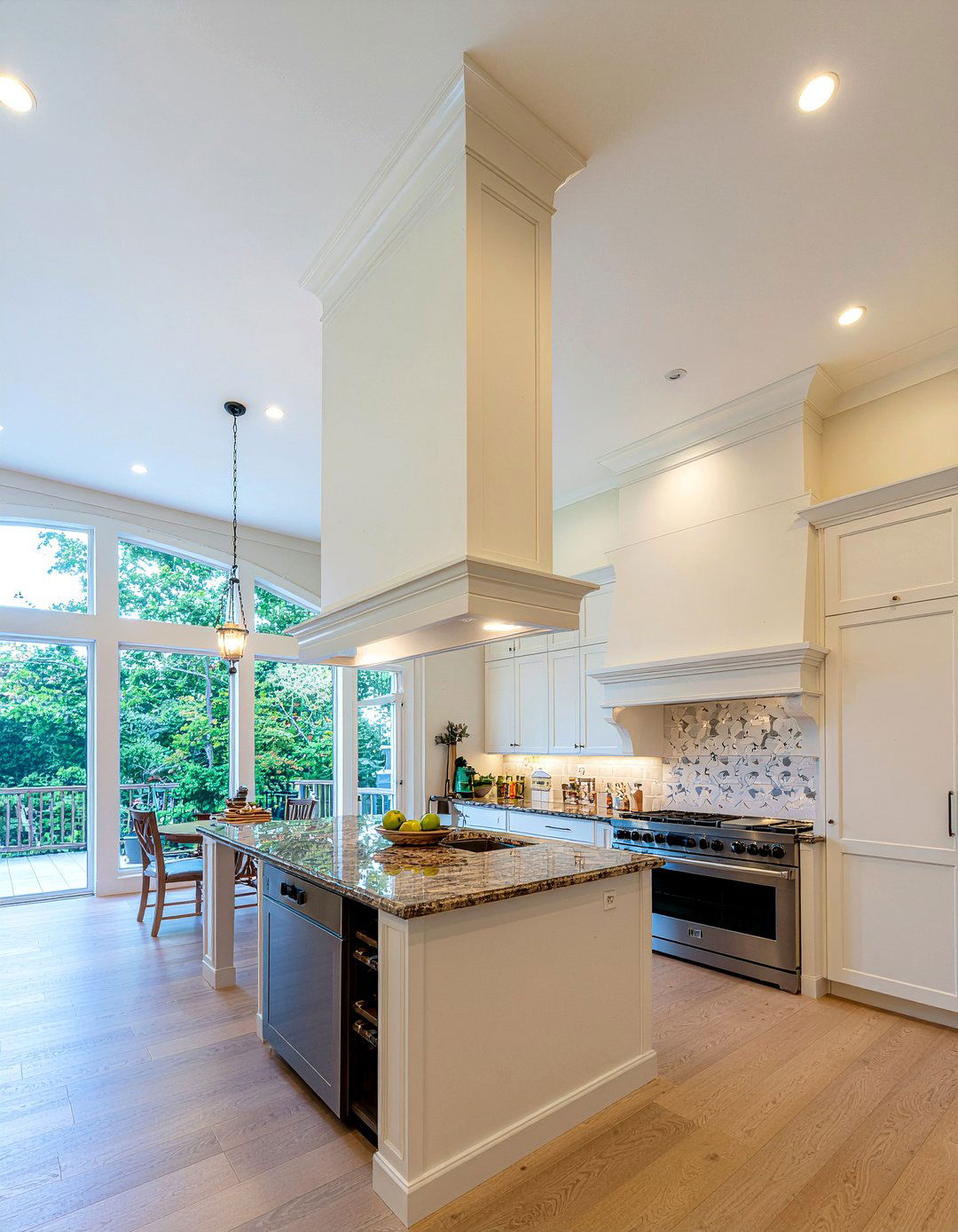 Ceiling Height Plaster Hood - 30 plaster hood kitchen ideas