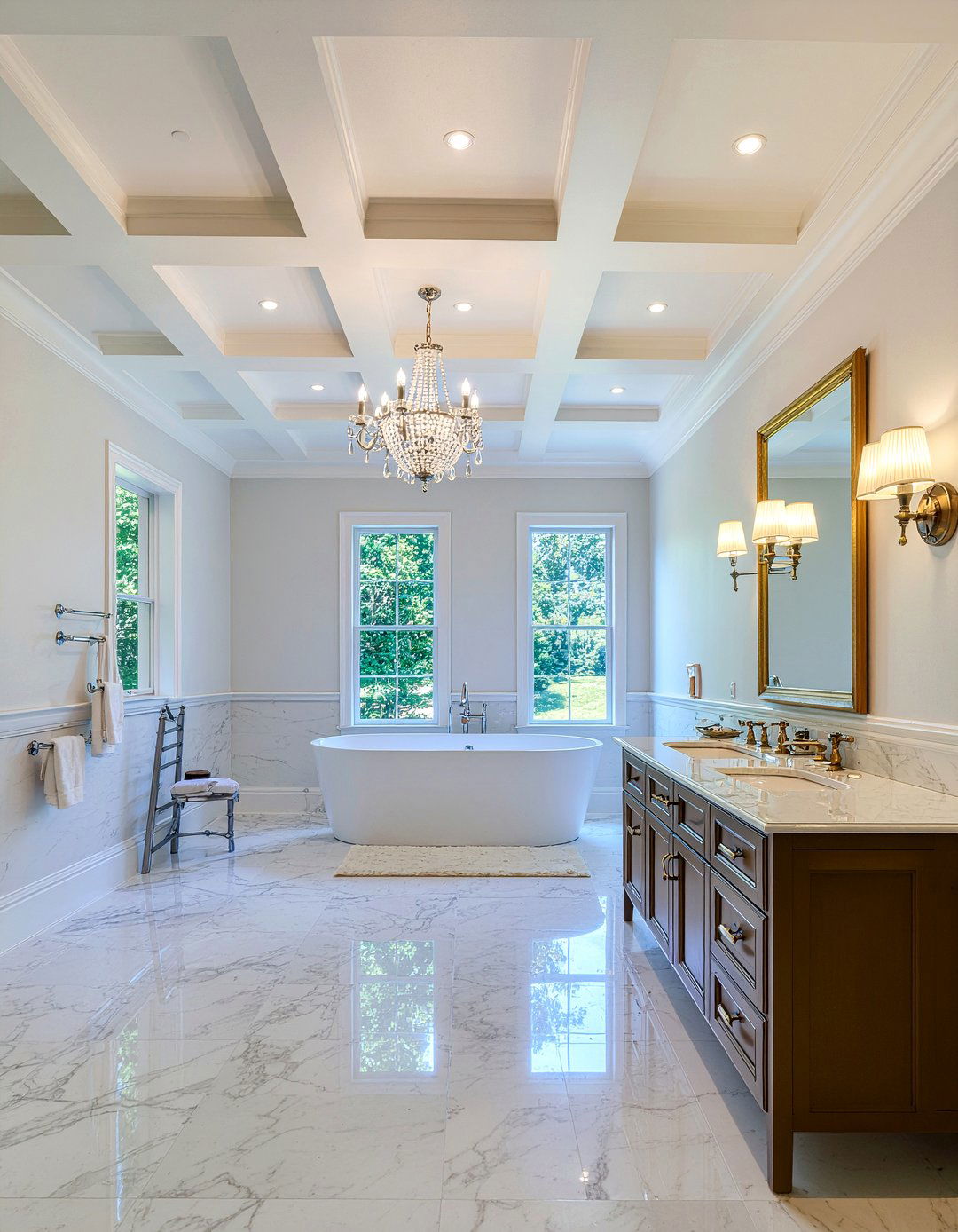 Ceiling Molding Bathroom - 30 bathroom molding ideas
