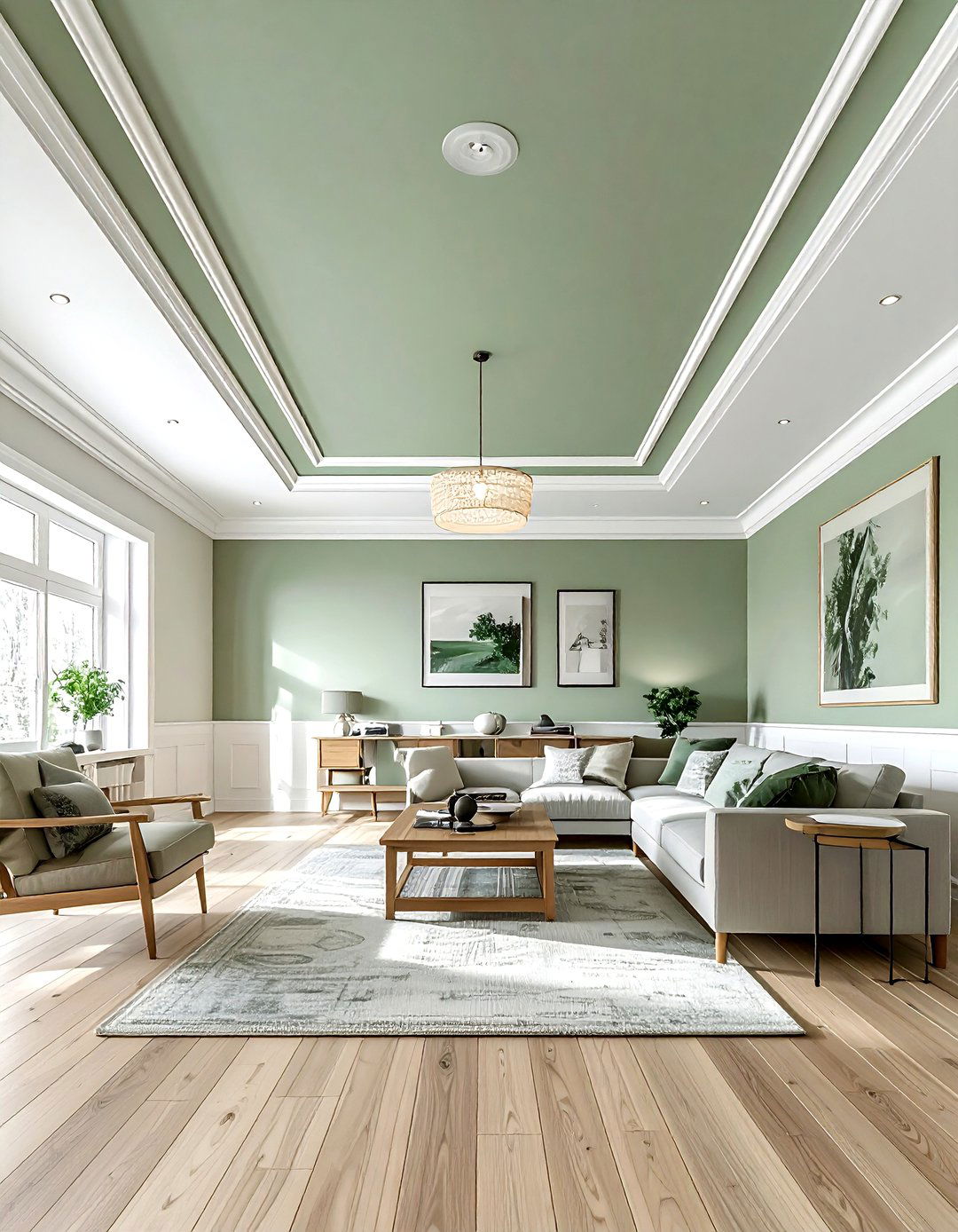 Ceiling Paint Color - 30 interior design rules