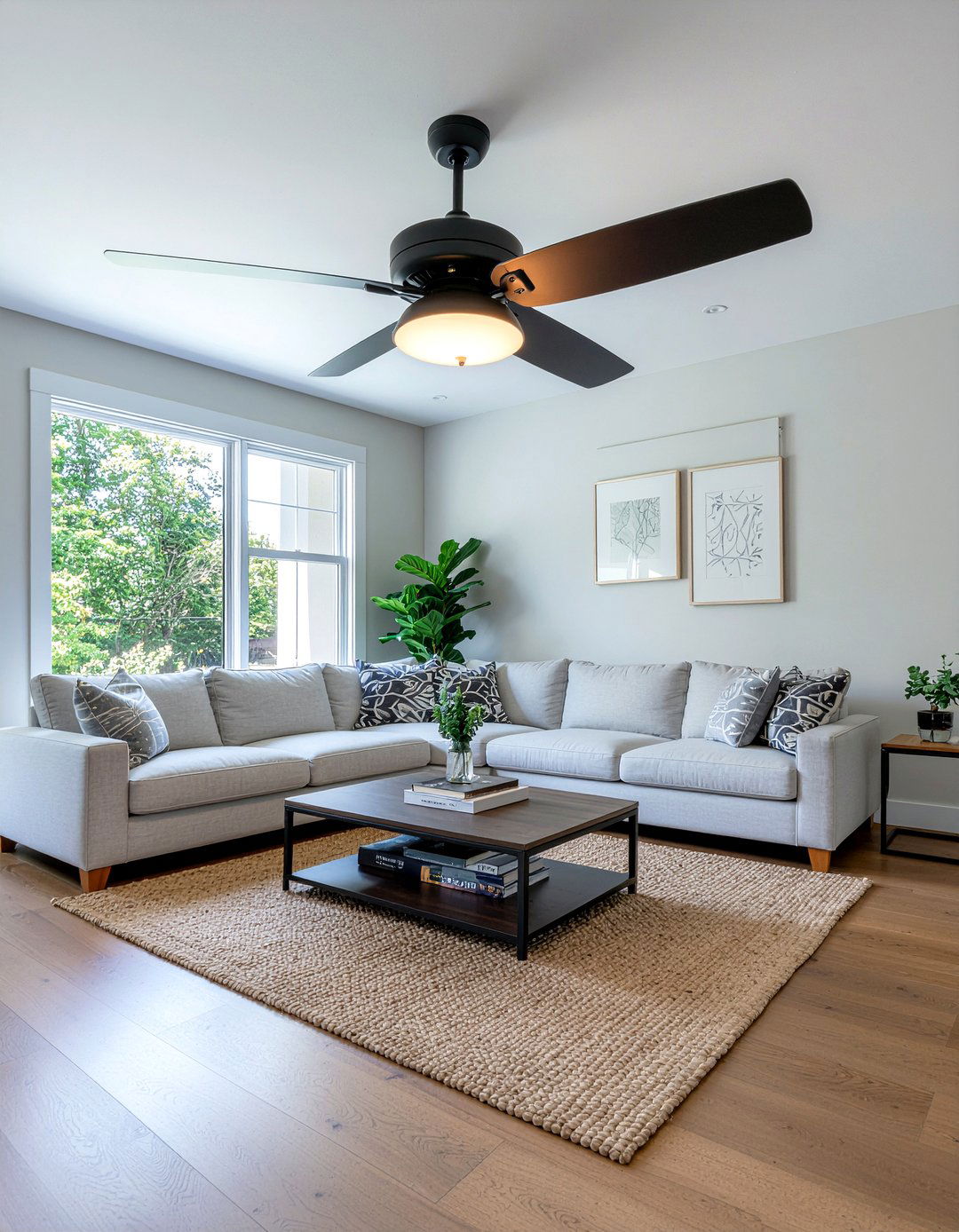 Ceiling fan replacement - 30 living room on a budget ideas