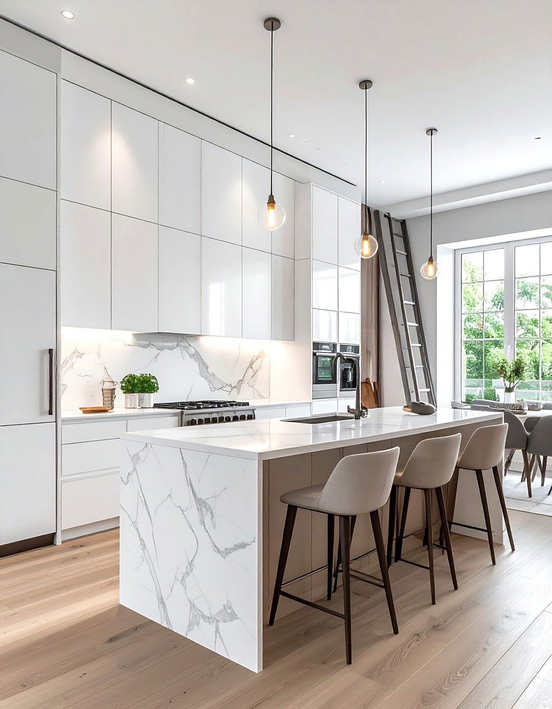 Ceiling height kitchen cabinets - 30 amazing kitchen ideas