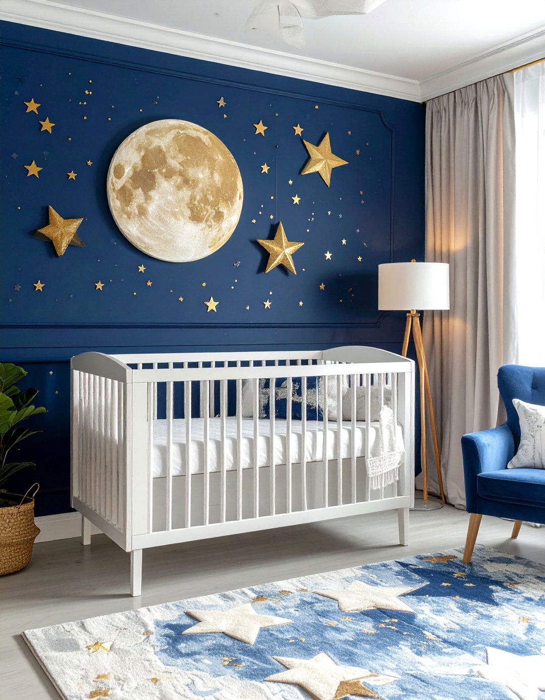 Celestial Baby Room - 30 newborn bedroom ideas