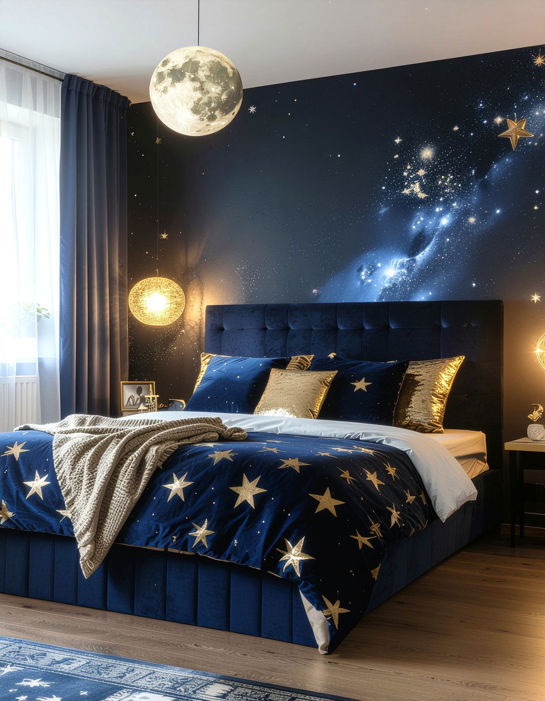 Celestial Bedroom Wallpaper - 30 bedroom wallpaper ideas