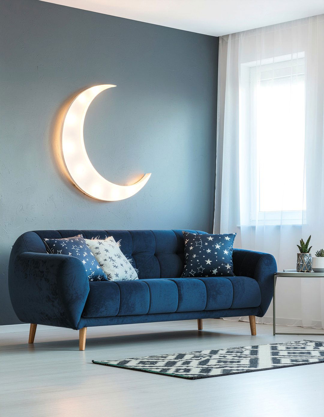 Celestial Star Led Decor - 30 living room led signs