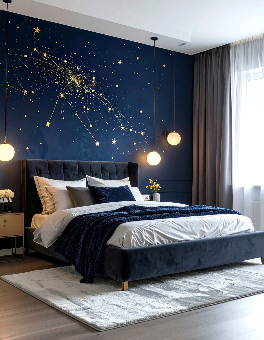 Celestial Star Wallpaper - 30 bold wallpaper ideas