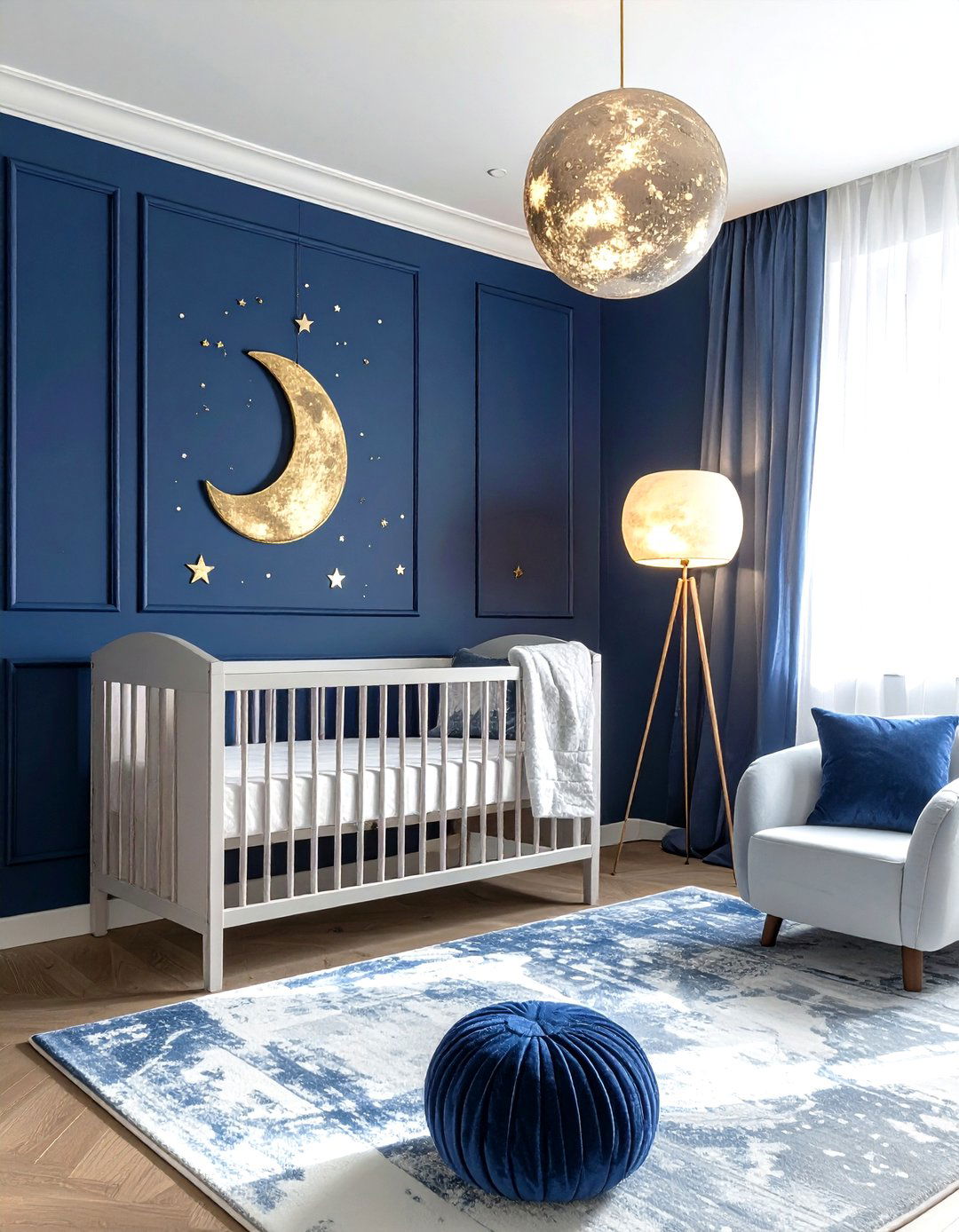 Celestial baby room - 30 baby room decor ideas