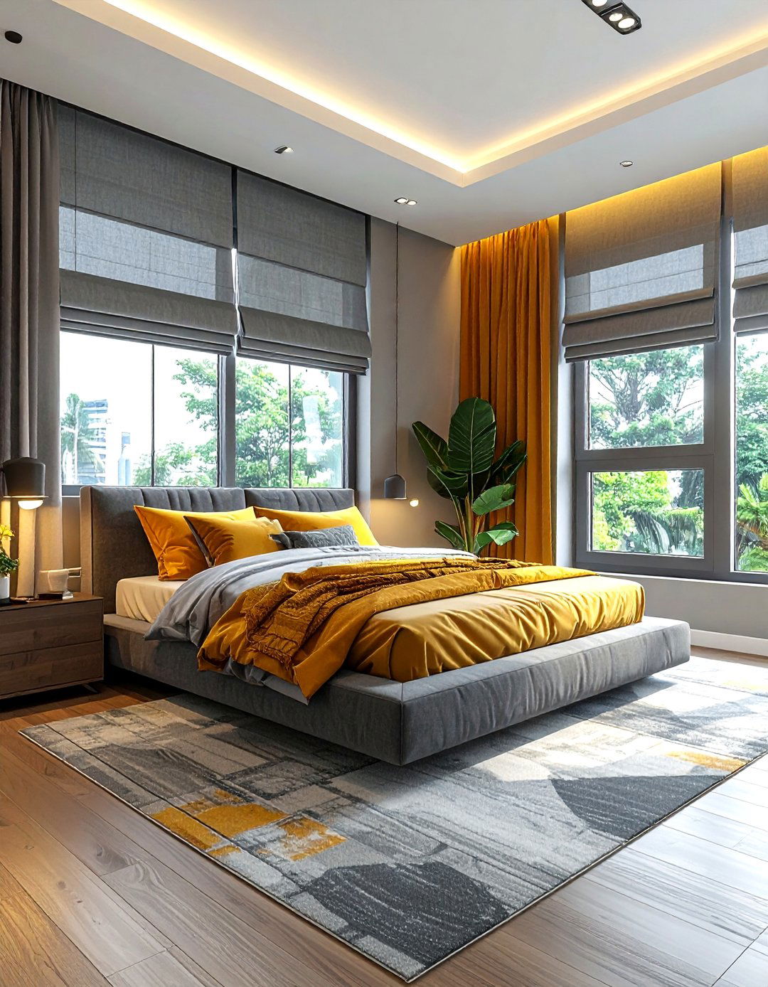 Cellular Shades - 30 bedroom window treatment ideas