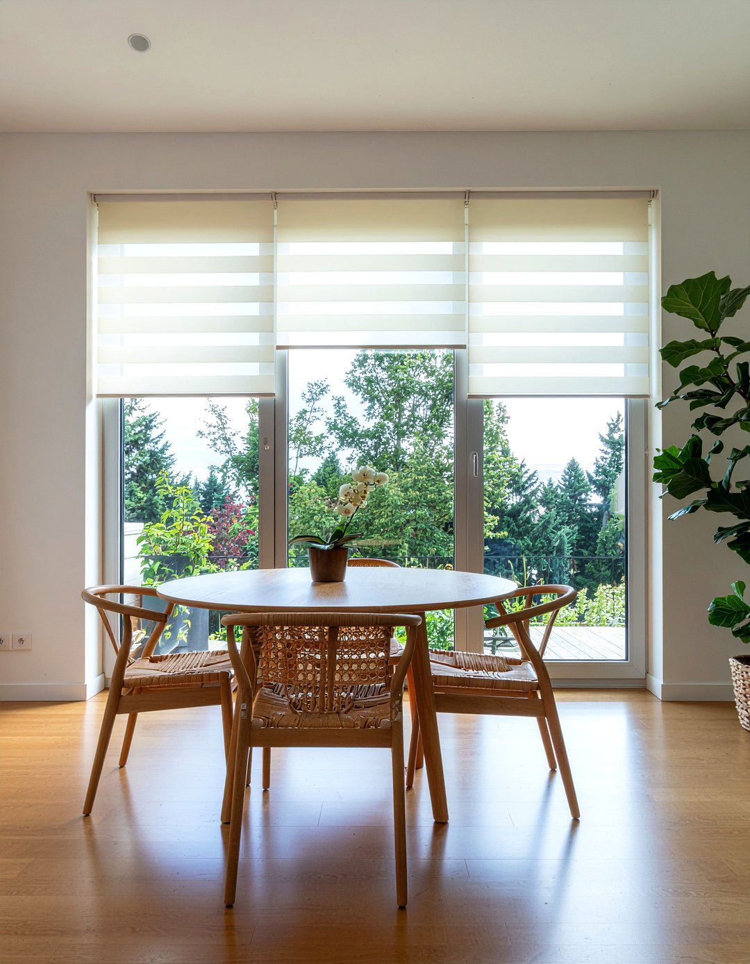 Cellular Shades - 30 dining room blinds ideas