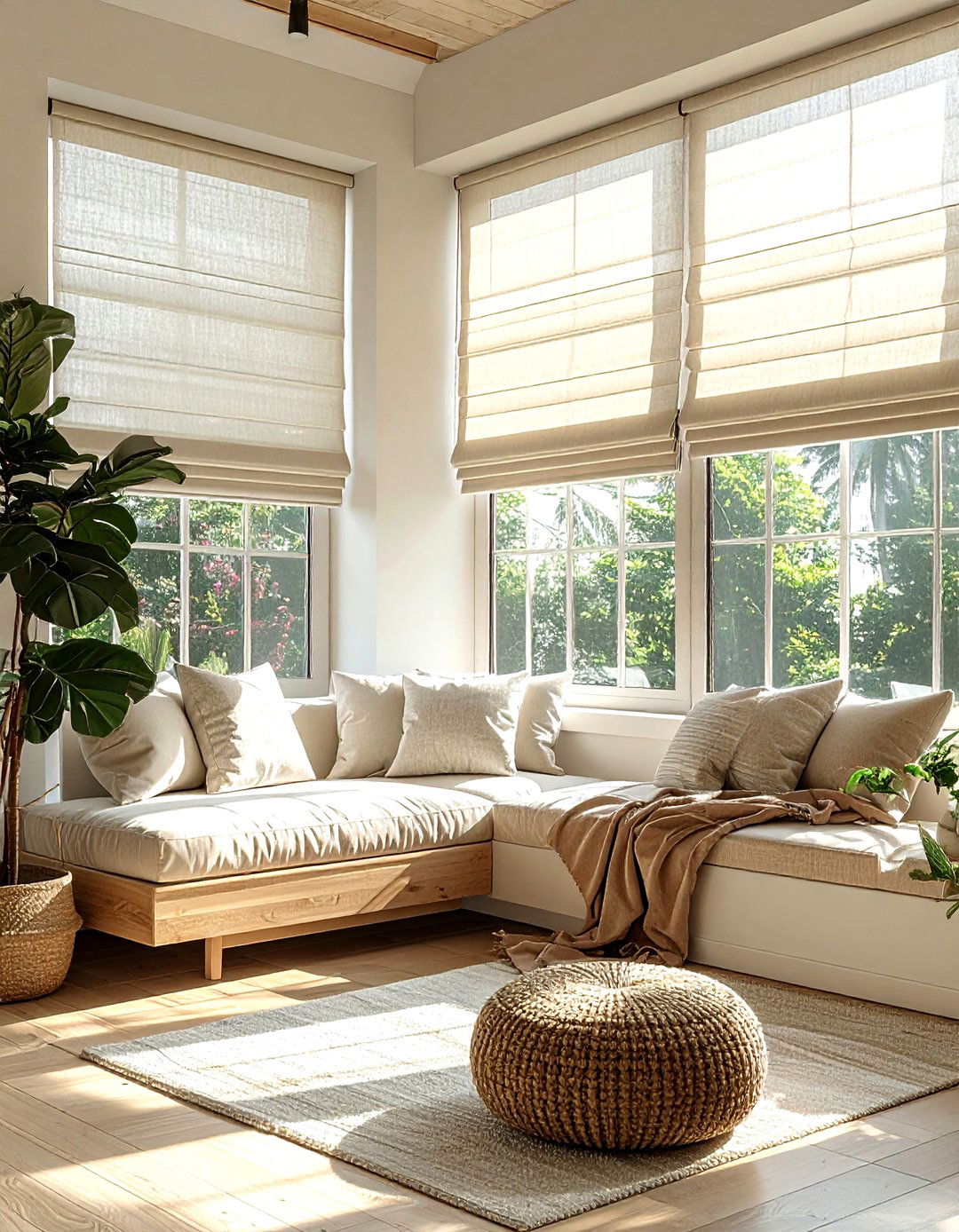 Cellular shades - 30 living room window treatments