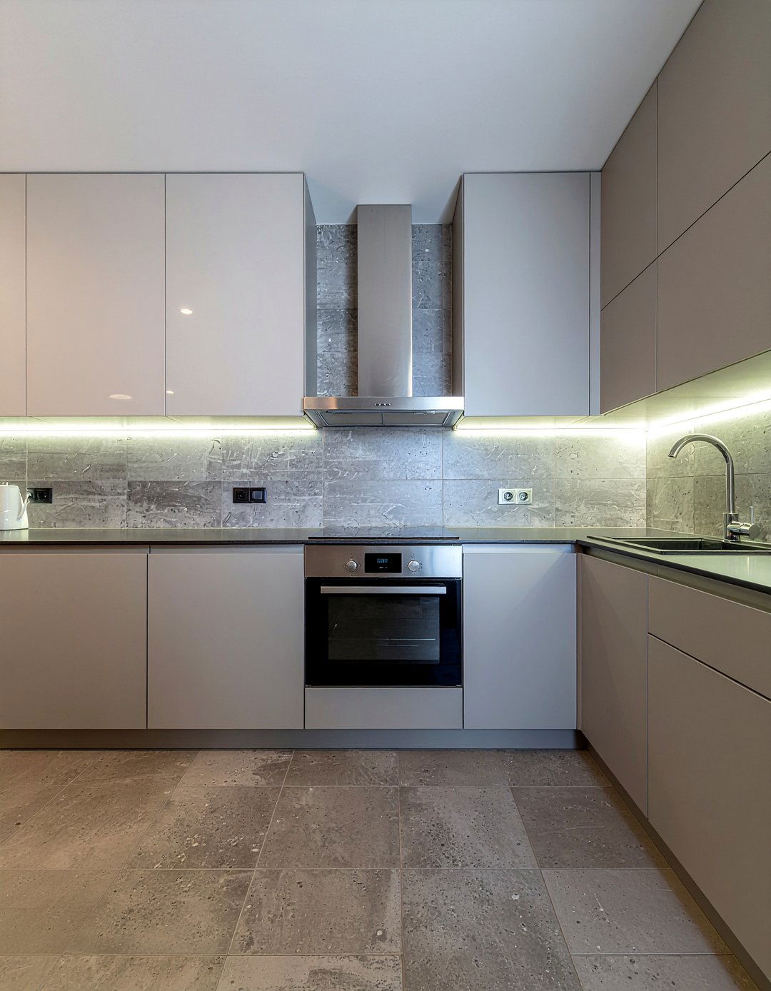 Ceramic And Metal Walls - 30 kitchen finish mixing ideas