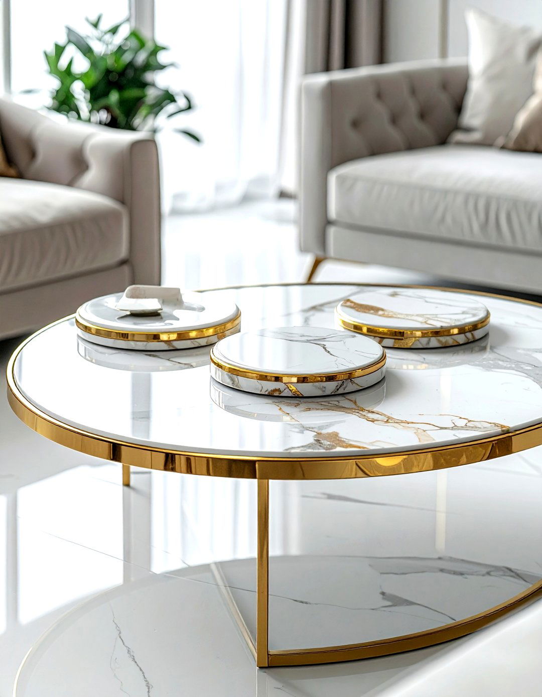 Ceramic Coaster Set - 30 ceramic decor ideas