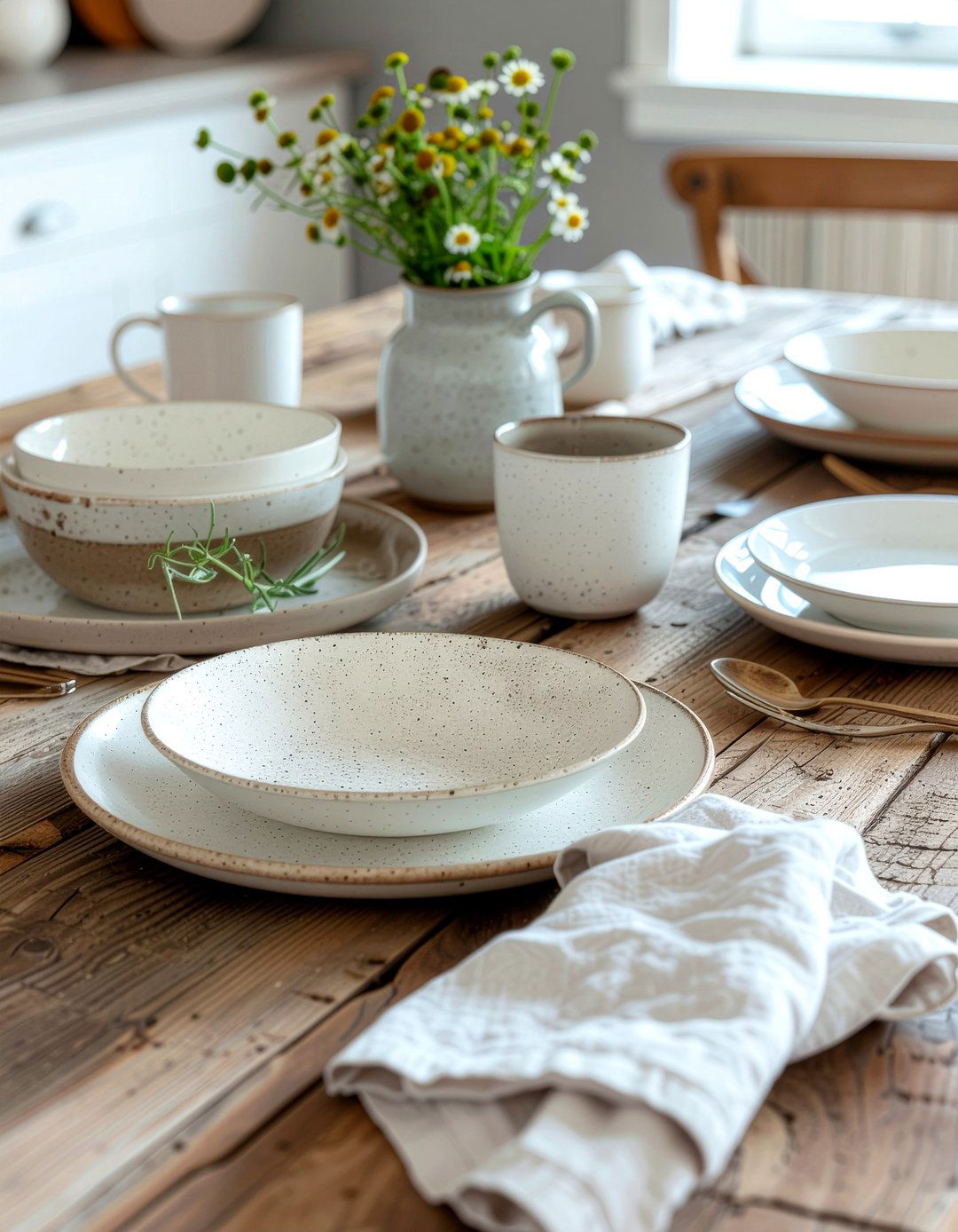 Ceramic Dinnerware Sets - 30 dining room intimate gathering ideas