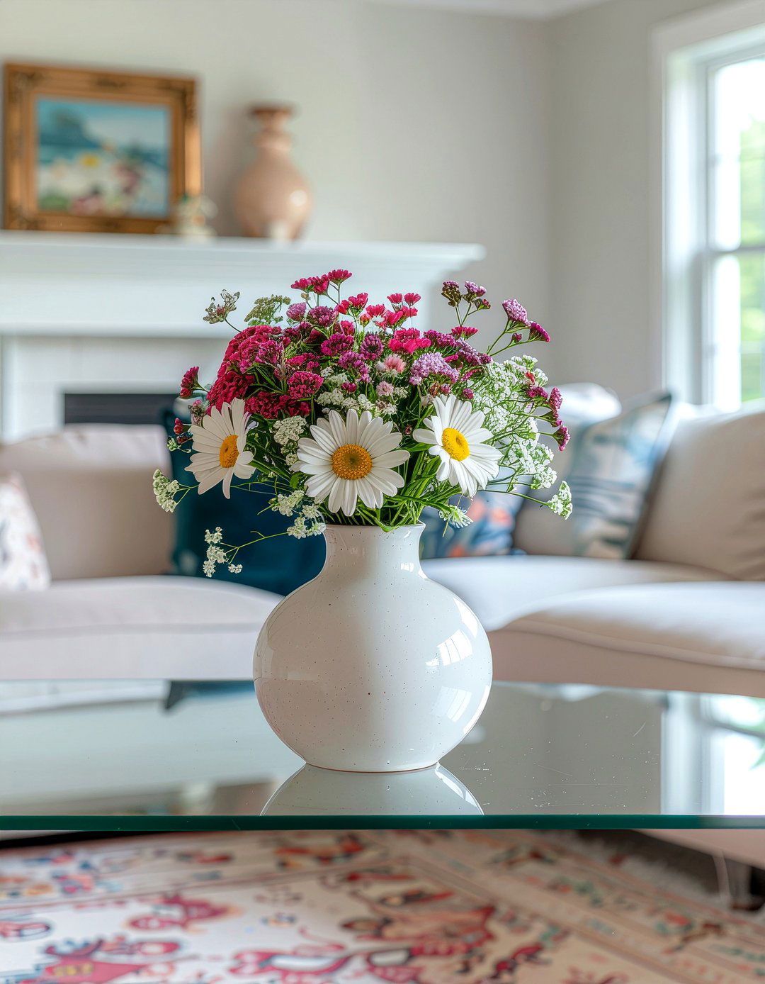Ceramic Flower Vase - 30 living room accessories