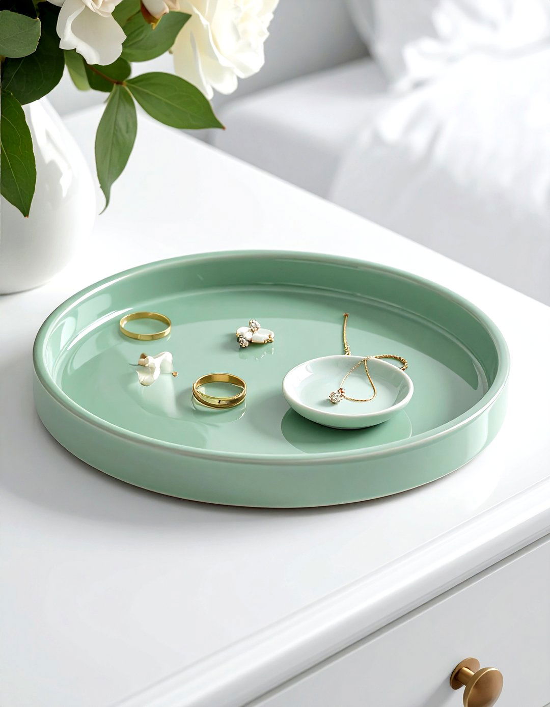 Ceramic Jewelry Tray - 30 catch-all tray ideas