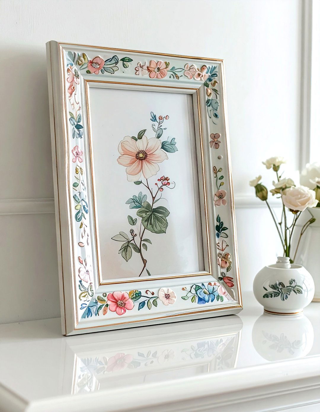 Ceramic Picture Frame - 30 ceramic decor ideas