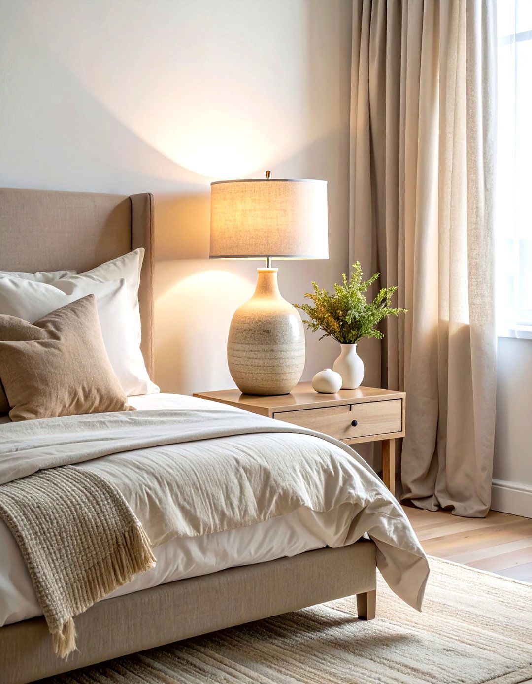 Ceramic Table Lamp - 30 ceramic decor ideas