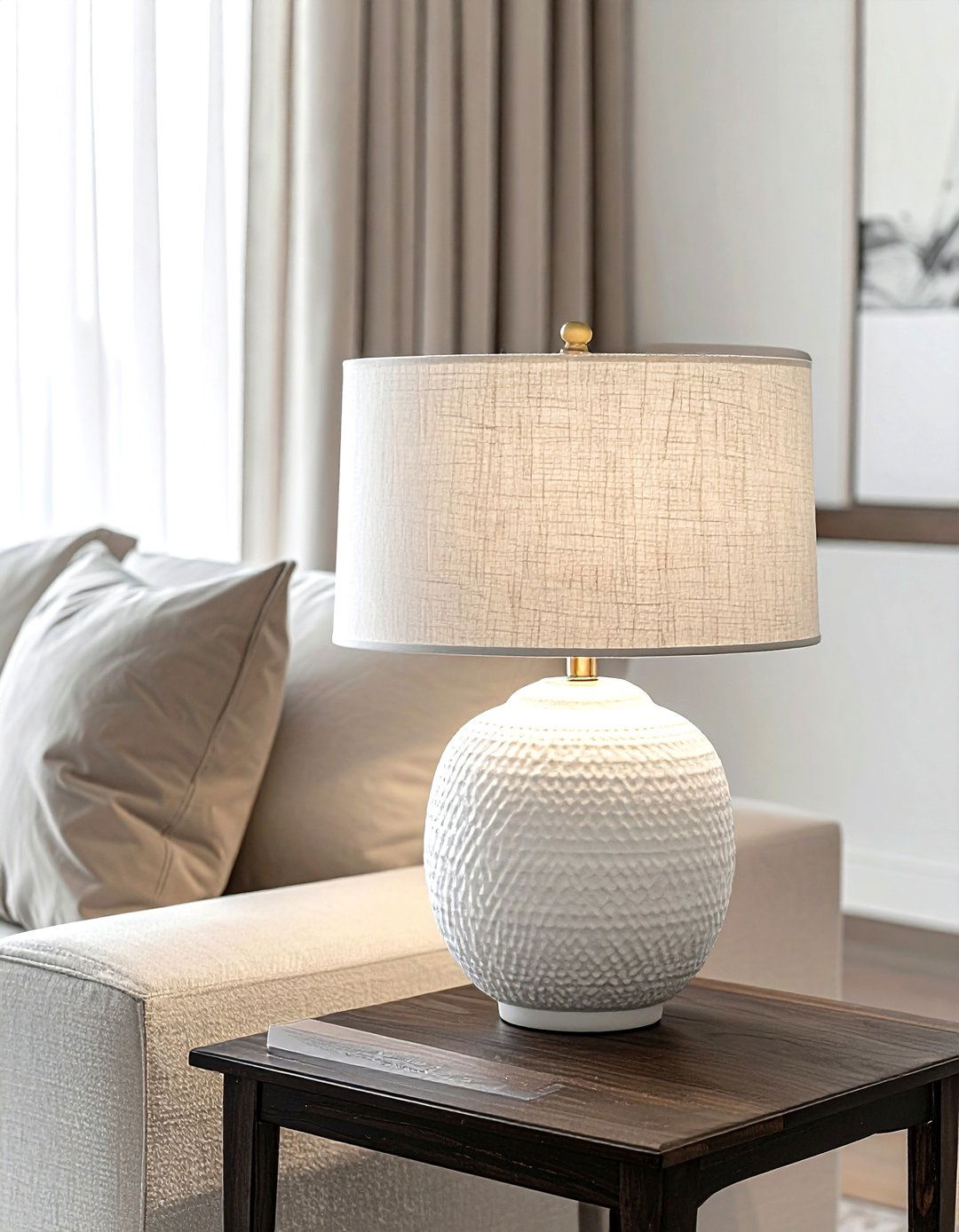 Ceramic Table Lamp Living Room - 30 living room transitional furniture ideas