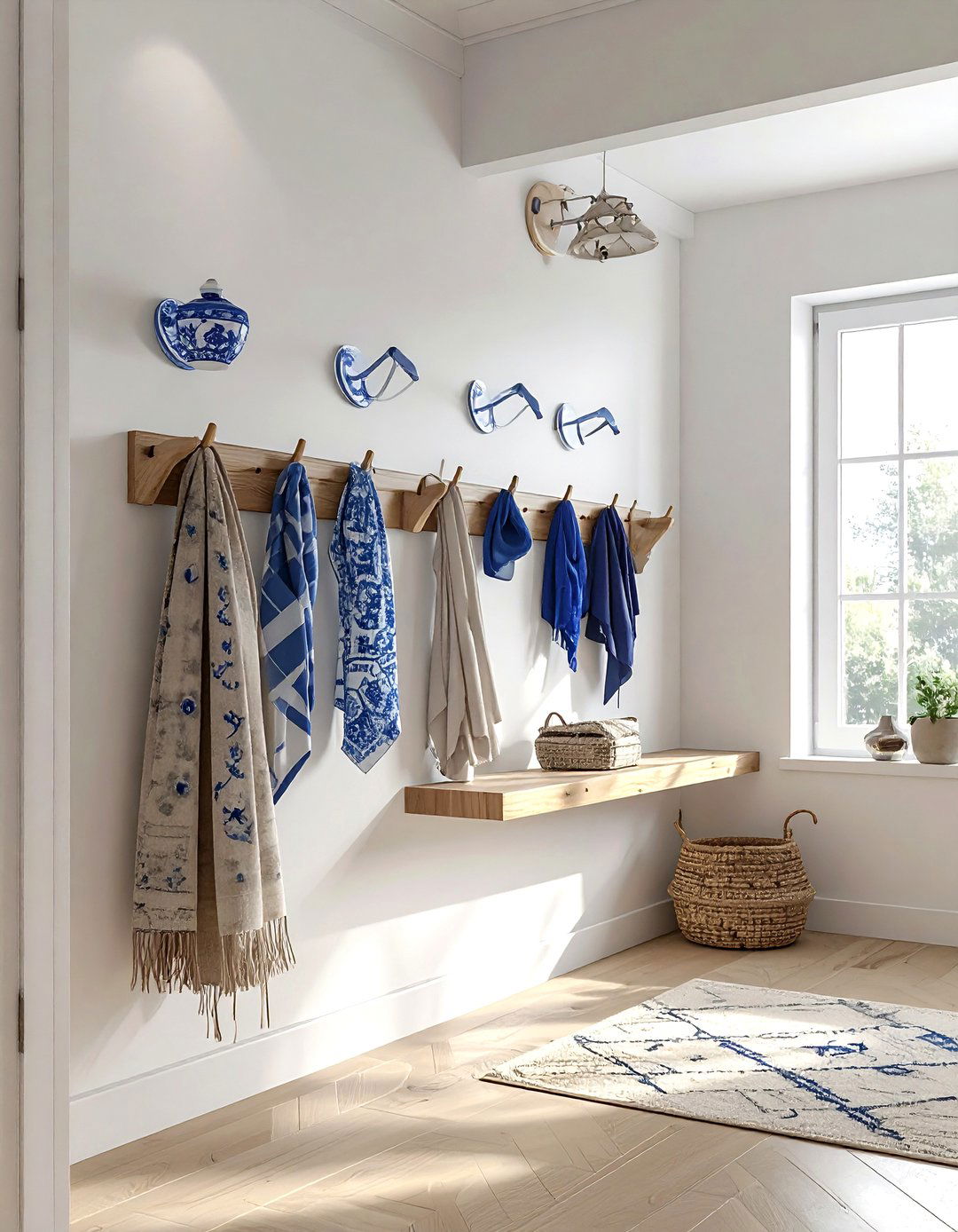 Ceramic Wall Hooks - 30 mudroom hook ideas