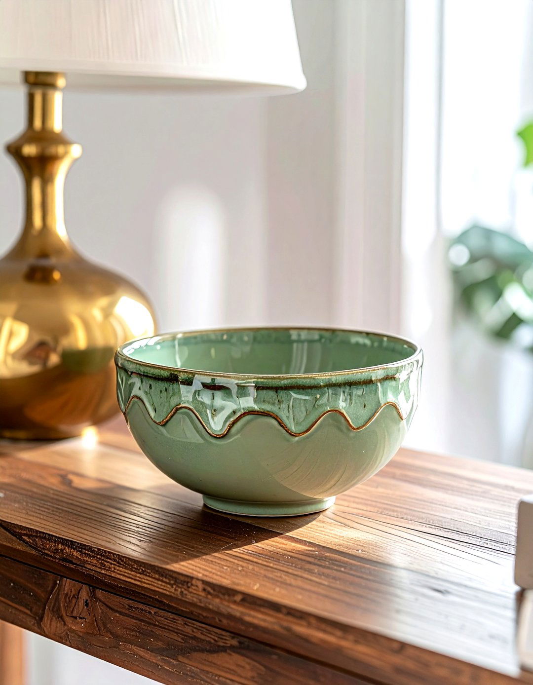Ceramic entryway bowl - 30 console bowl ideas