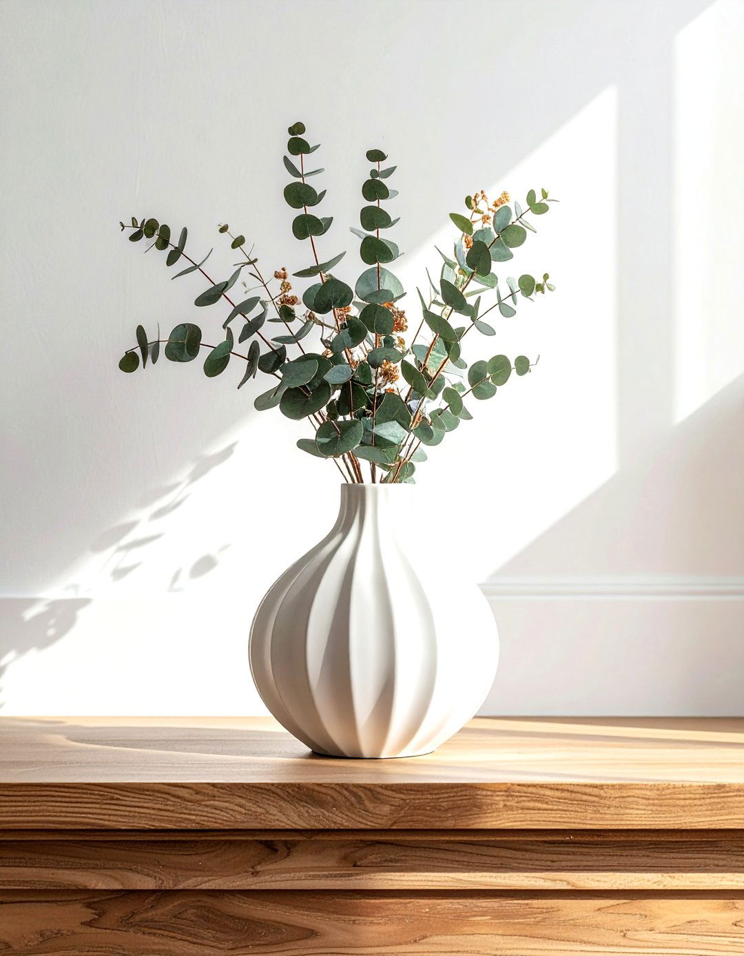 Ceramic flower vase - 30 quick decor update ideas
