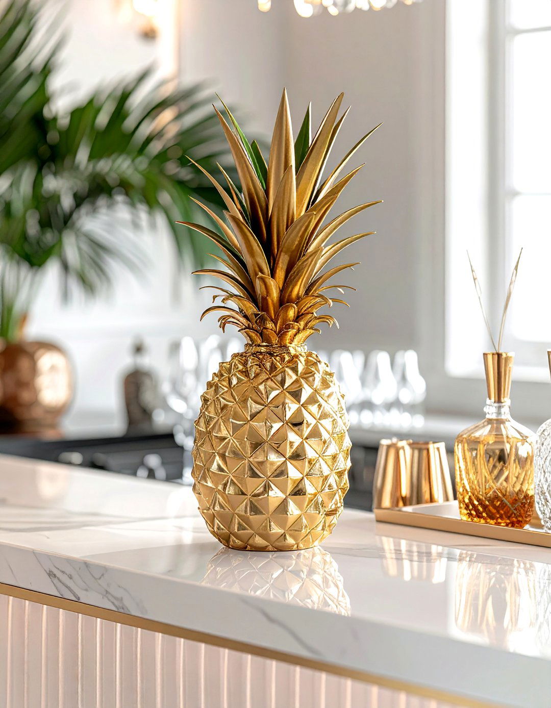 Ceramic pineapple vase - 30 vintage vase ideas