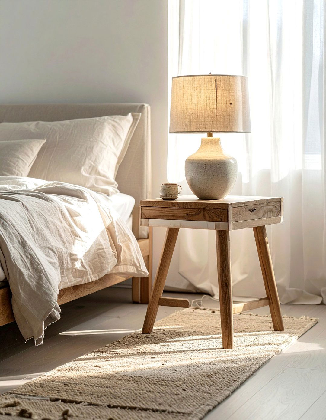 Ceramic table lamp - 30 decorative lighting ideas