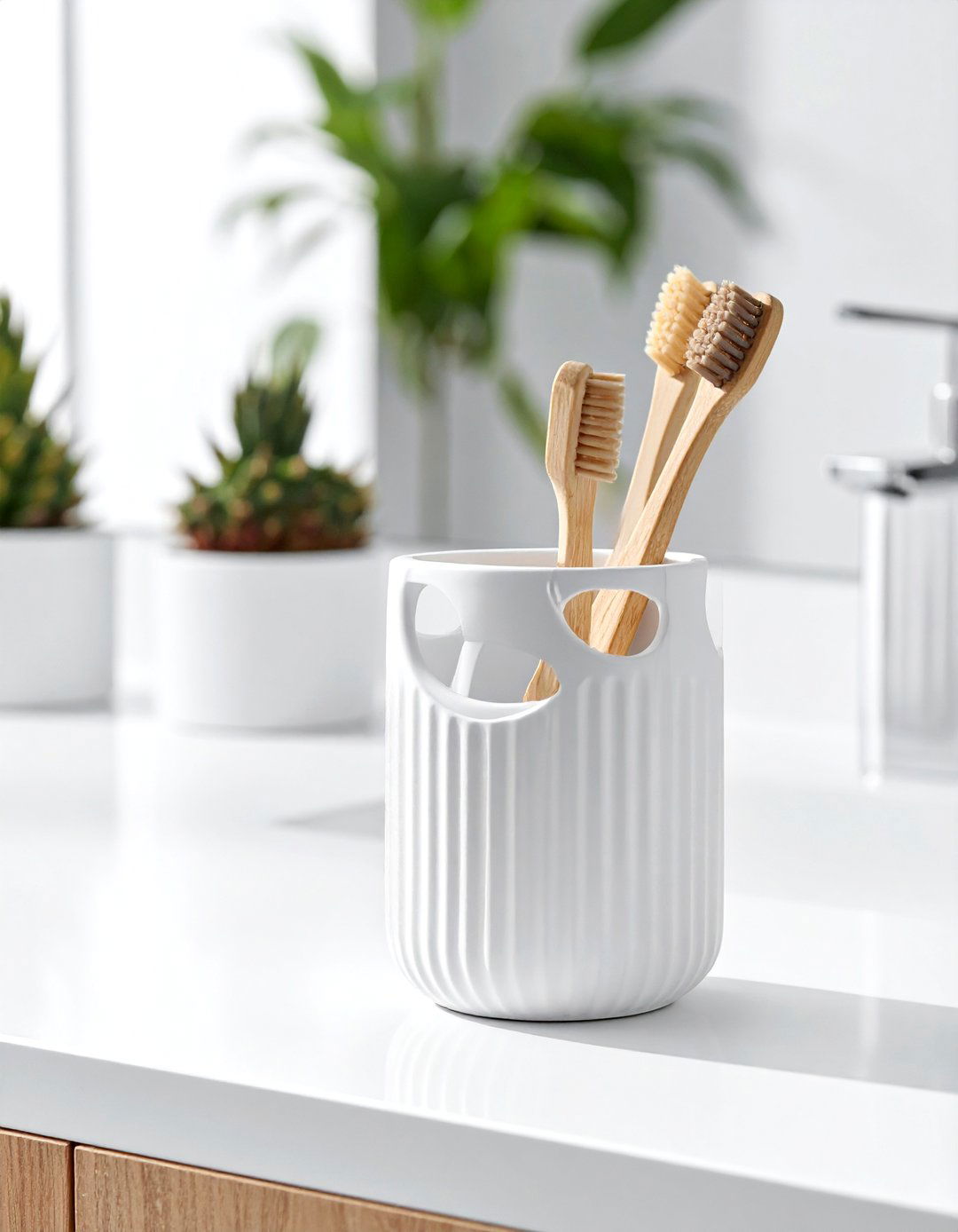 Ceramic toothbrush holder - 30 bathroom shopping list ideas