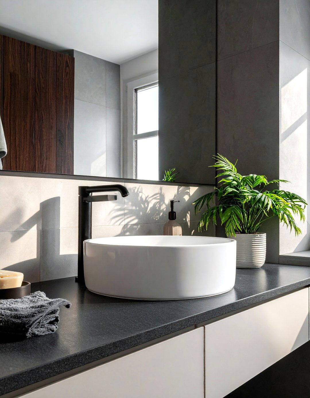 Ceramic vessel sink bathroom - 30 ceramic bathroom ideas