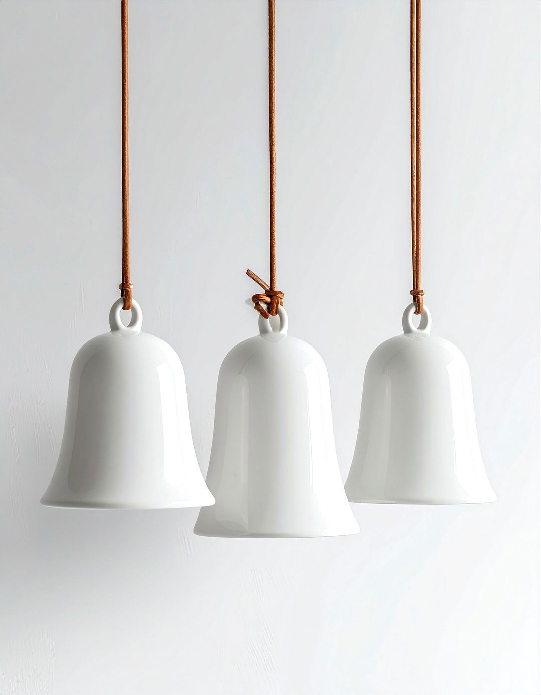 Ceramic wall bells - 30 handmade decor ideas