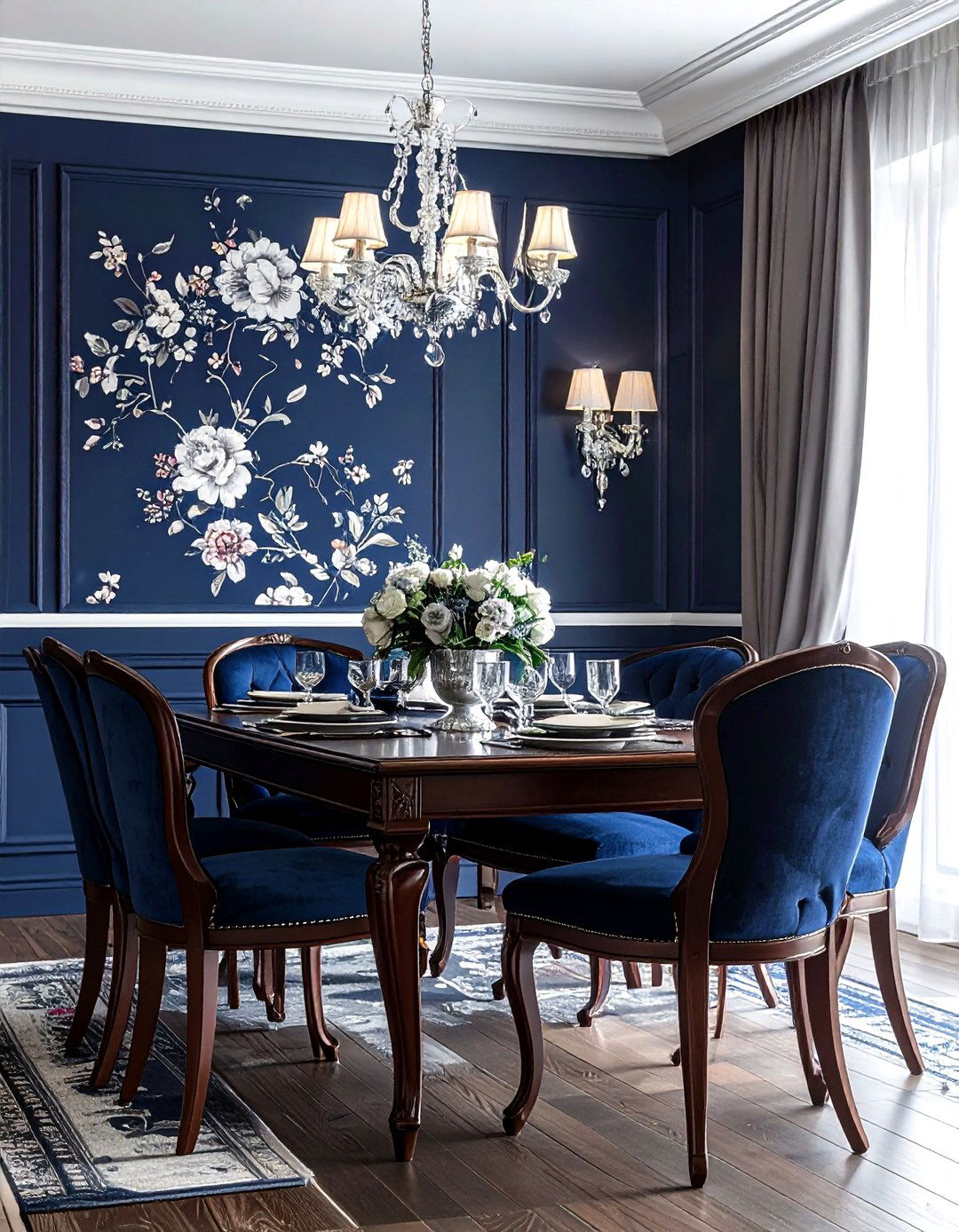 Chair rail dining room - 30 molding ideas