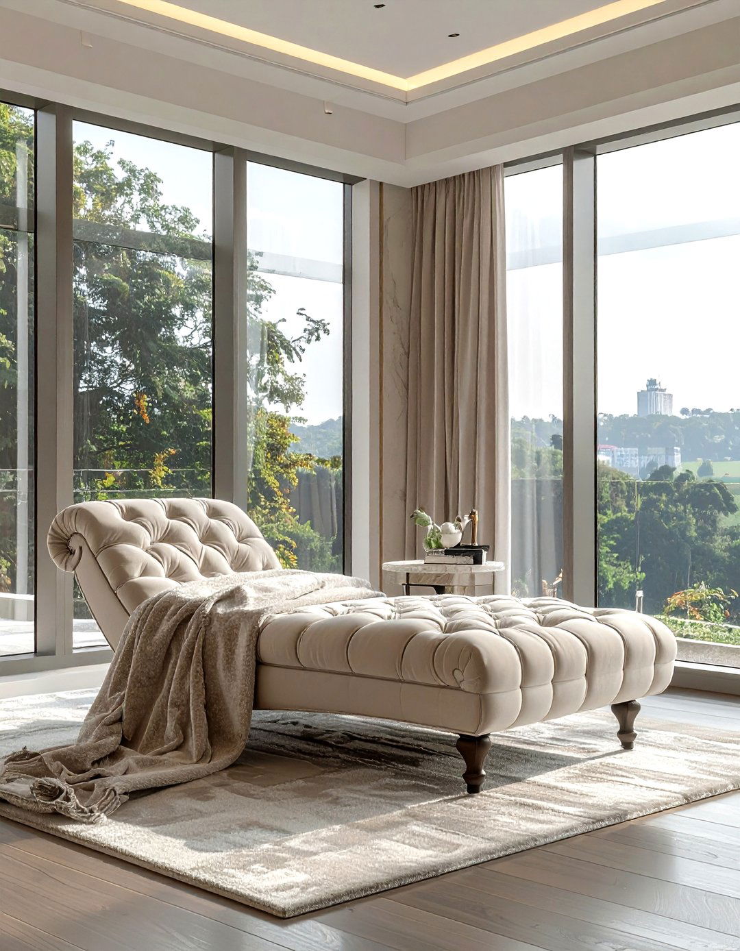 Chaise Lounge - 30 bedroom reading nook ideas