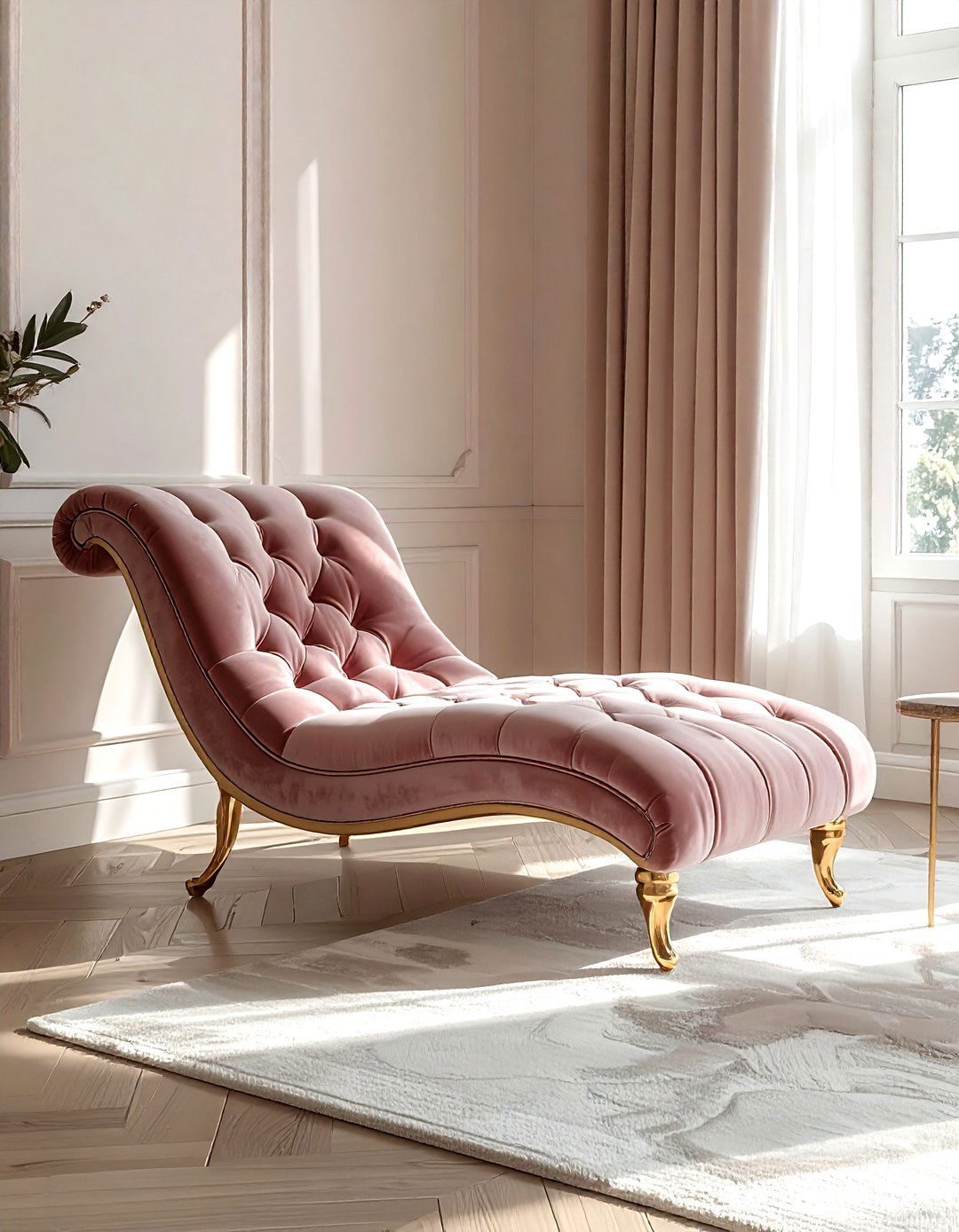 Chaise lounge - 30 living room guest seating ideas