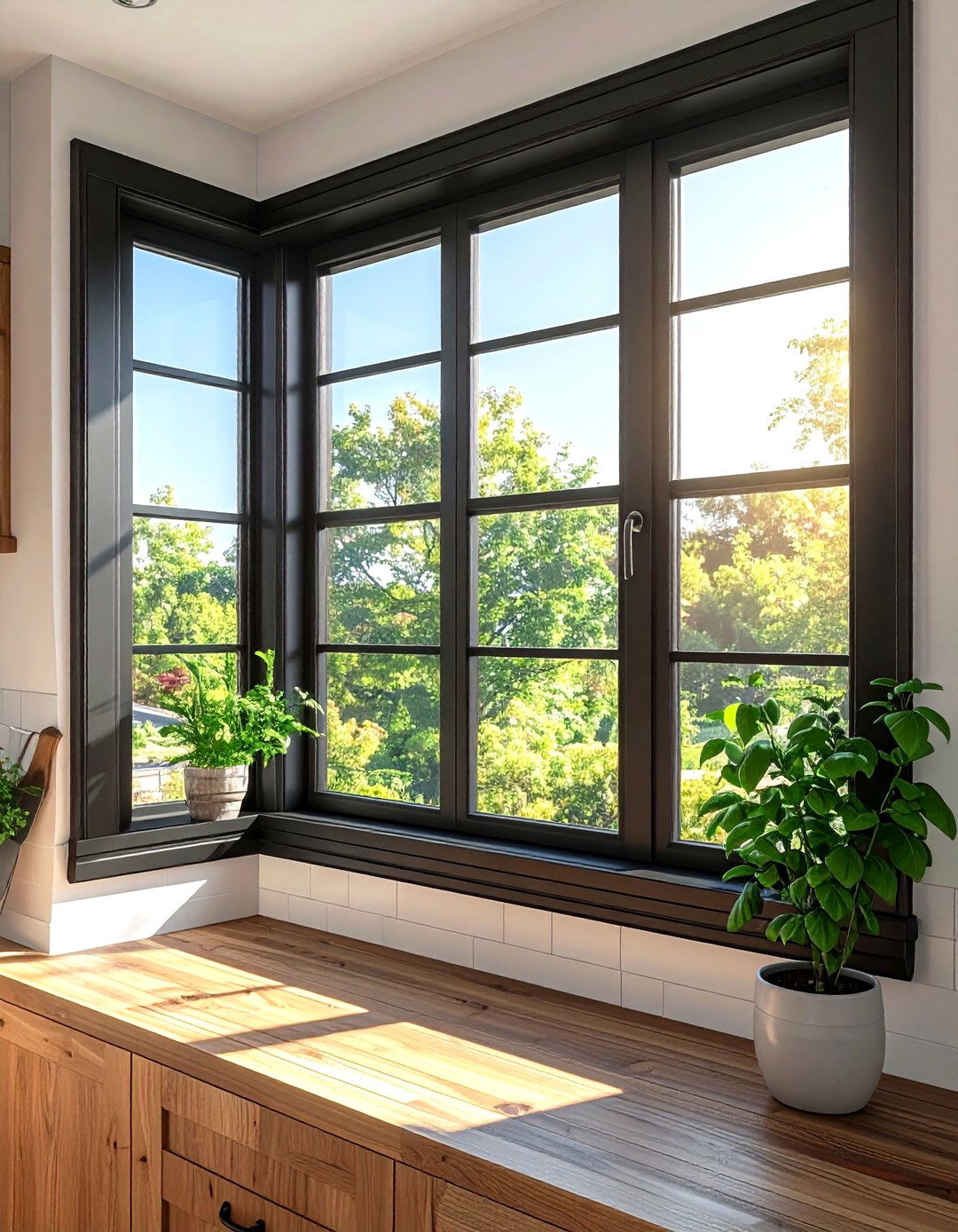 Chalkboard Window Frame - 30 kitchen chalkboard ideas