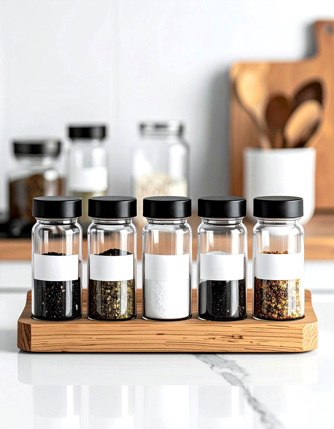 Chalkboard spice jar - 30 dollar store decor ideas