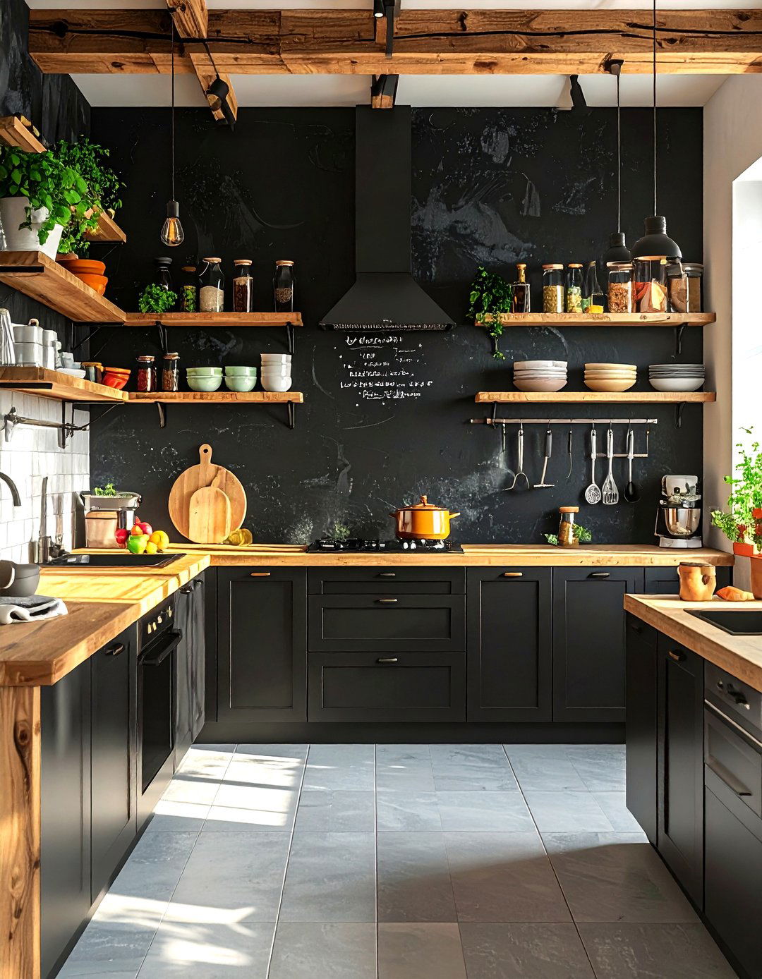 Chalkboard wall paint - 30 paint ideas for walls