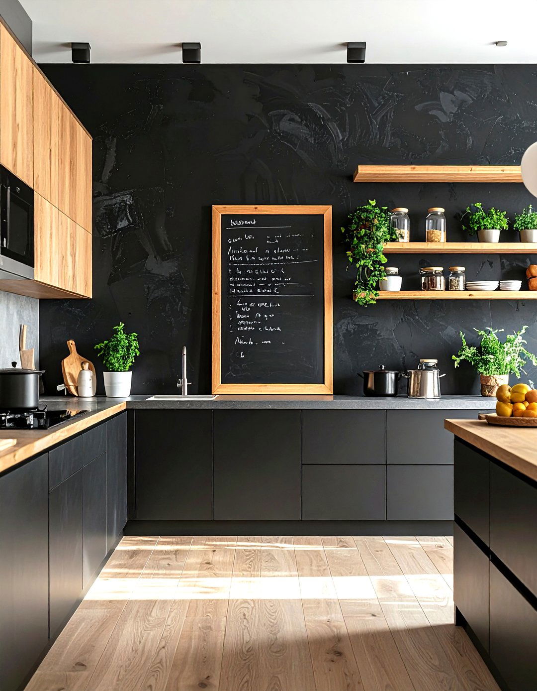 Chalkboard wall paint - 30 affordable decor ideas