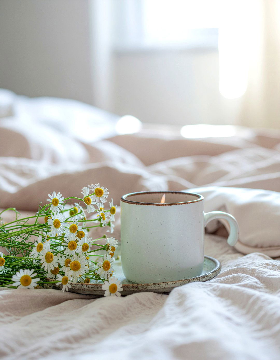 Chamomile candle - 30 bedroom scented candles