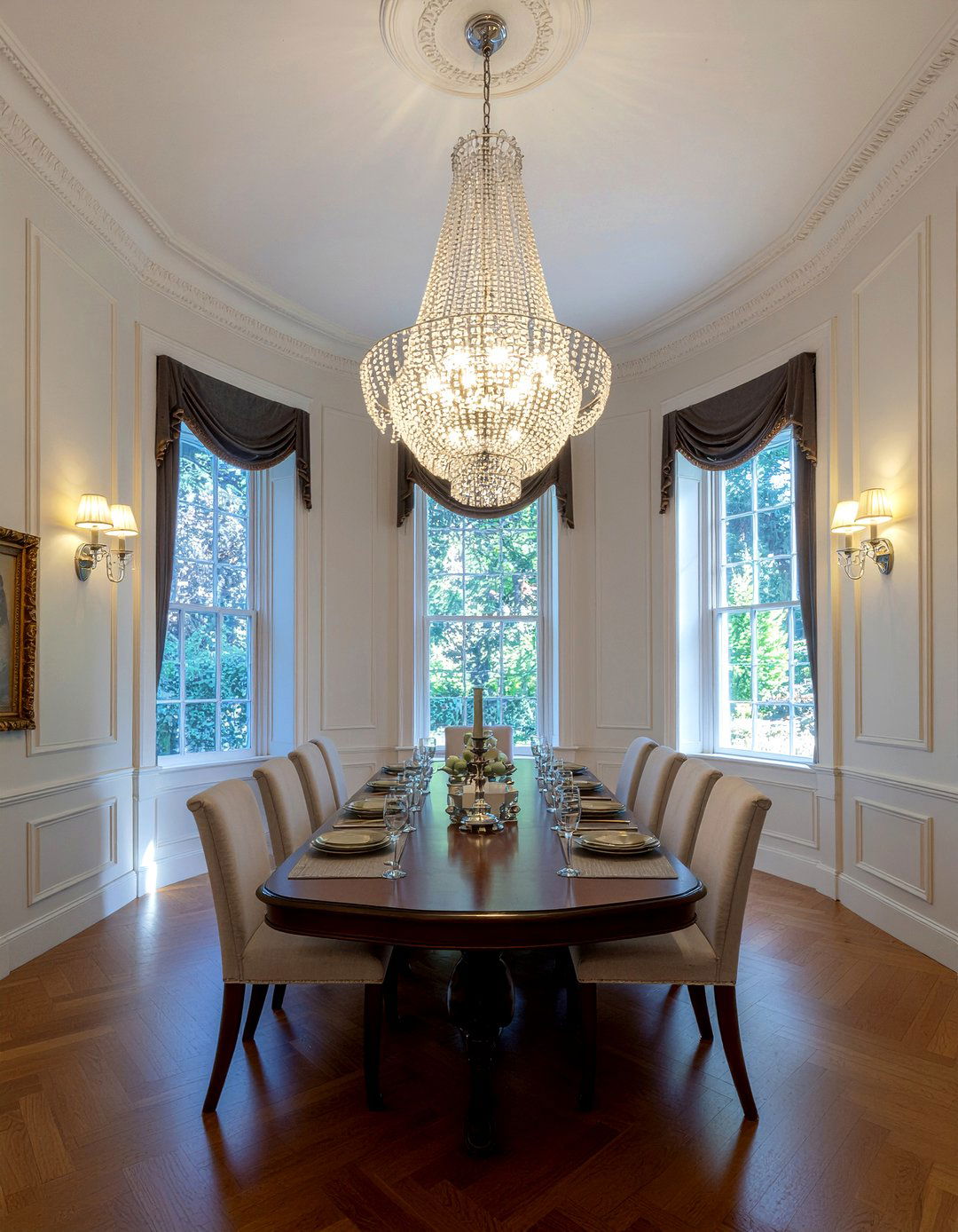 Chandelier For Dining Room - 30 custom home dining room ideas