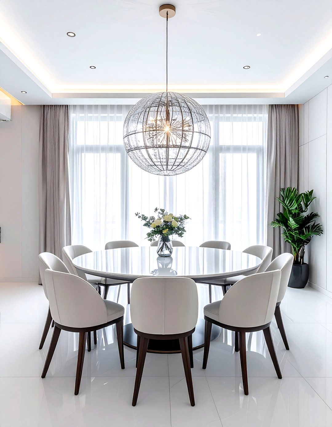 Chandelier size for dining room - 30 decor proportion ideas