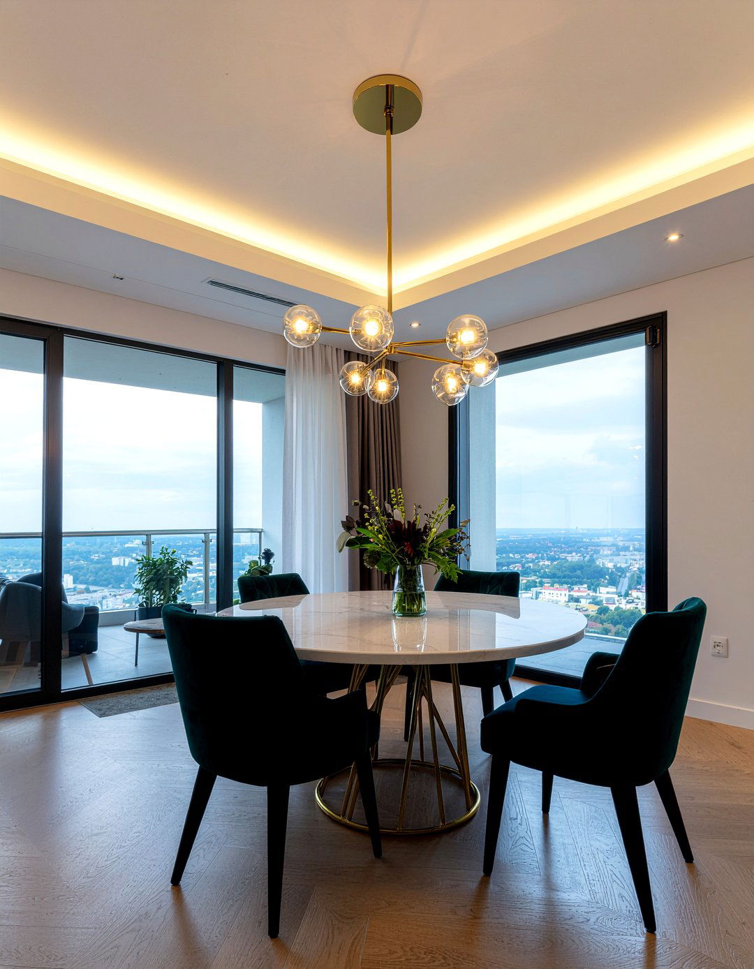 Chandelier size for dining table - 30 dining room proportion ideas